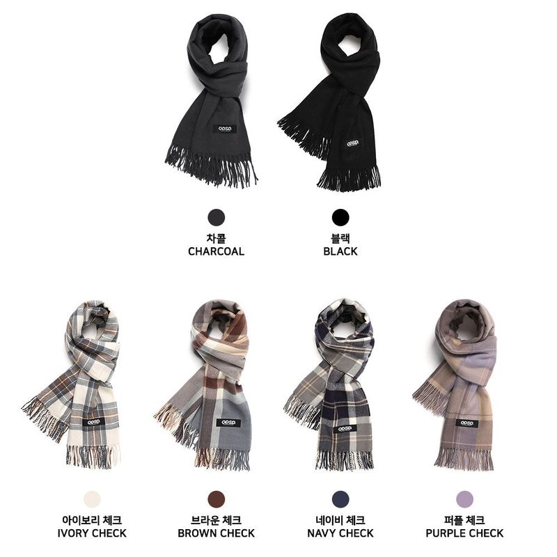 ODSD BASIC KNIT MUFFLER - 27COLOR