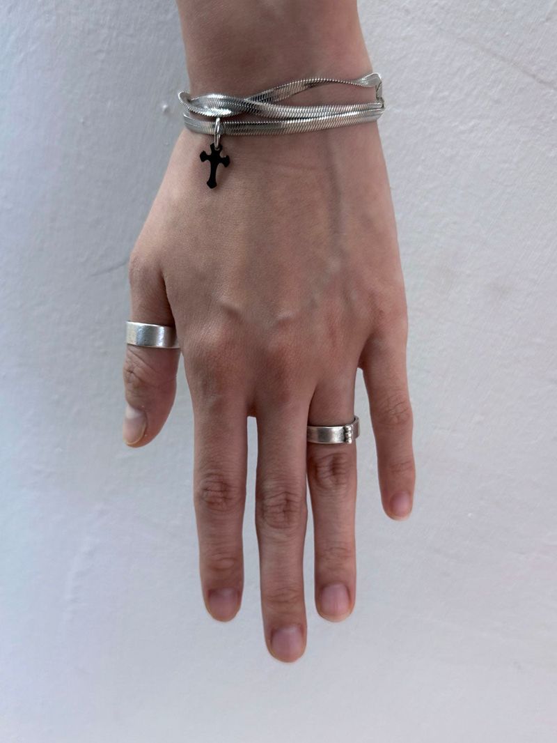 sanli（サンリー）の「ゴシッククロスリンクブレスレット（アクセサリー）」