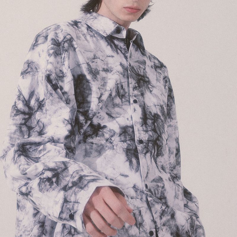 tie-dye shirt_white