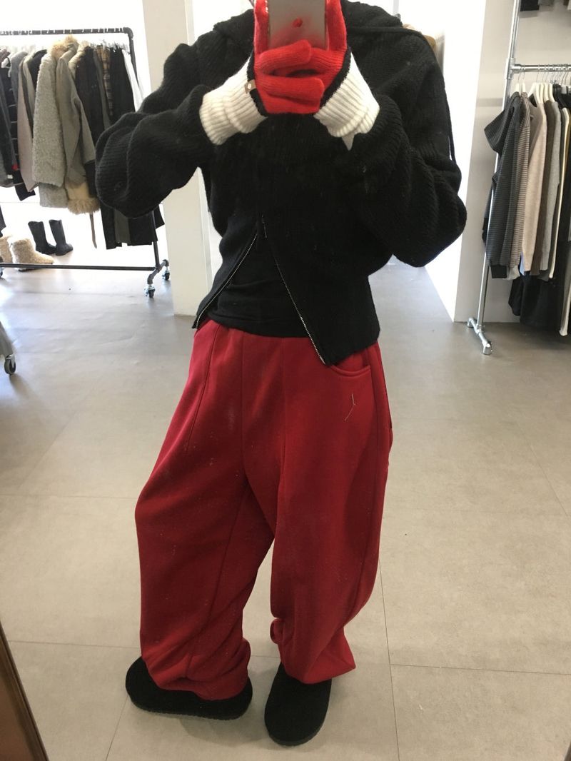 Knit Hoodie Zip-Up (3color)