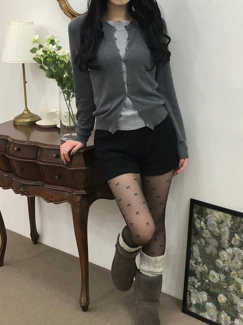 Sweater T & Cardigan Set