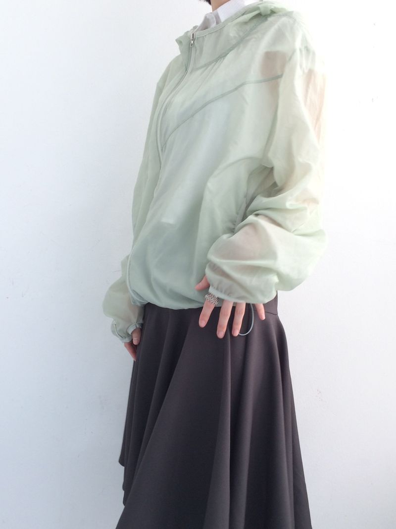 A-line rose flare skirt