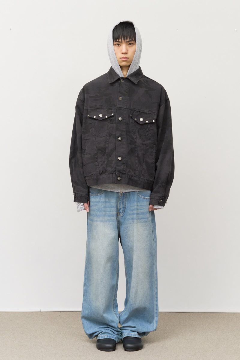 Jacky Camo Stud Jacket