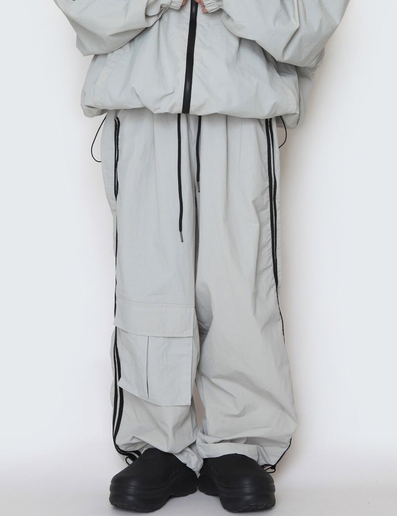 nutellike(ヌテールライク)の「track pocket nylon pants(Pants)」