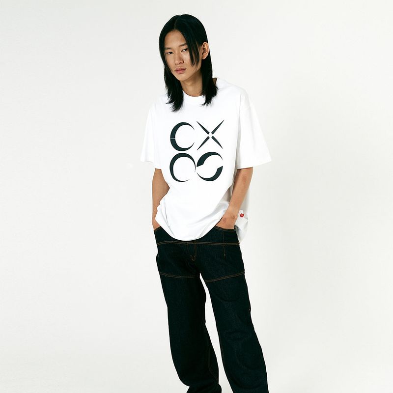 WHITE EXQS T-SHIRT