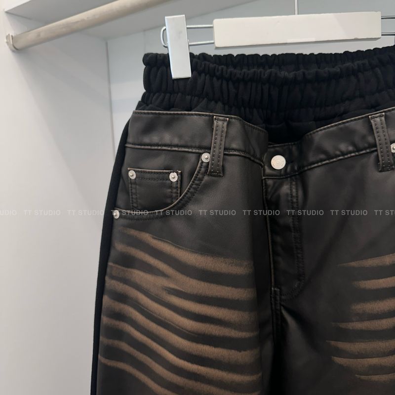 Vegan leather sweat-PT
