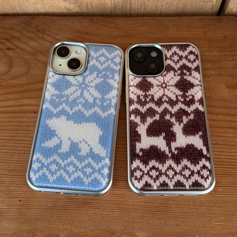 MOHAIR DEER & BEAR EPOXY CASE _ BEAR