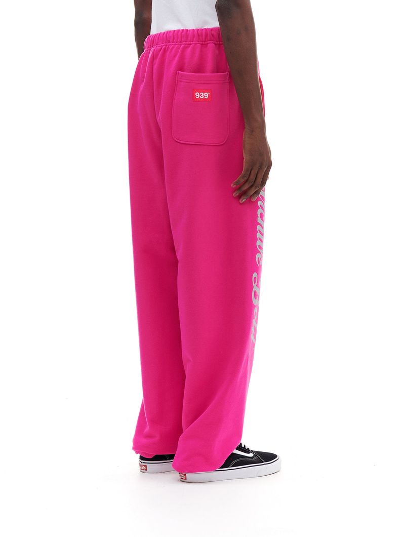 AB GLITCH SWEAT PANTS (CHERRY PINK)