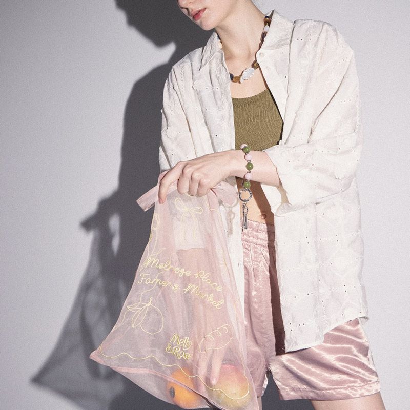MELLY SHEER LONG SHIRTS