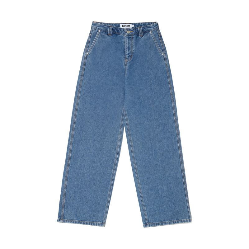 CHERRY BASIC NAPPING DENIM PANTS [BLUE]