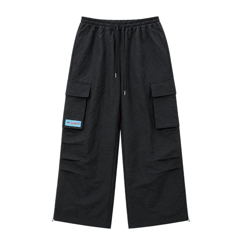 CLUMKIN（クラムキン）の「ブルーレーベルナイロンカーゴパンツ (BLACK)（パンツ）」