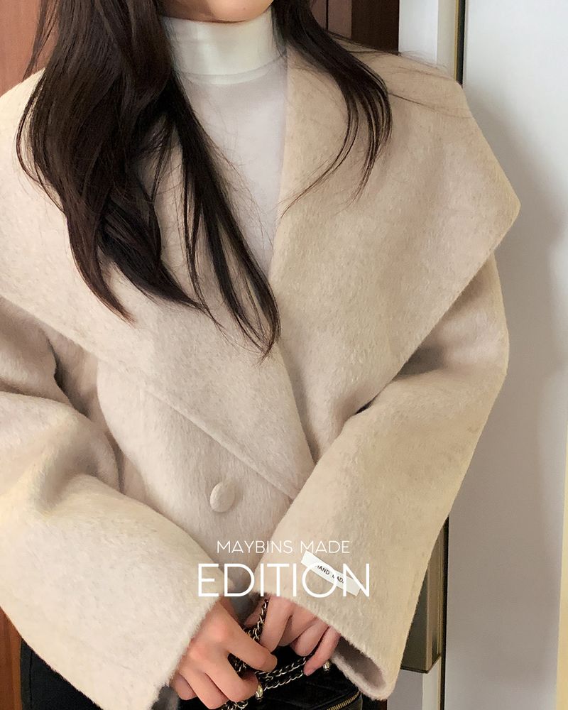 [MADE] Ineun shawl collar handmade coat