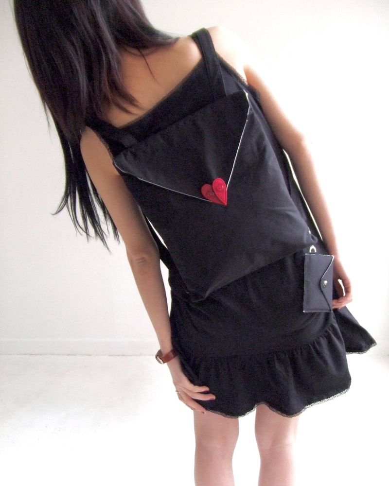 Letter Bag Black