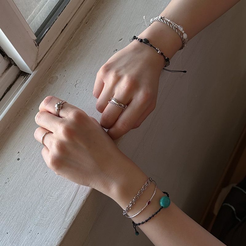 ツイストチェーンブレスレット