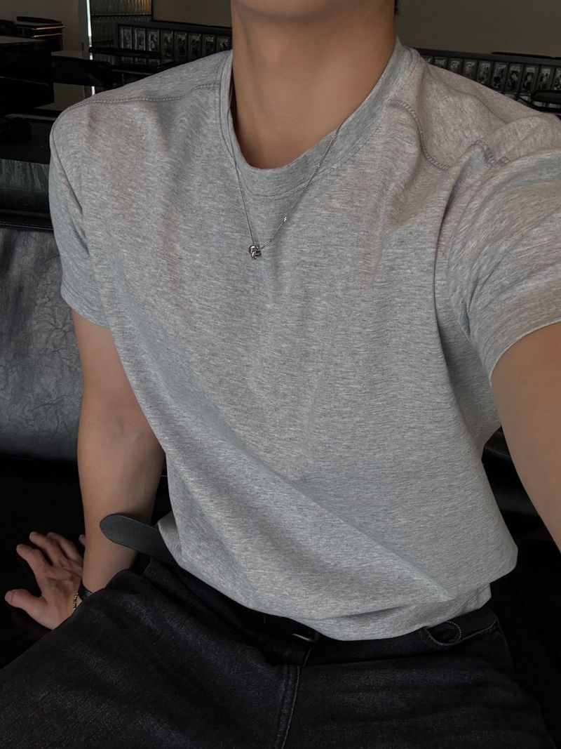 Shoulder ponte muscle short sleeve