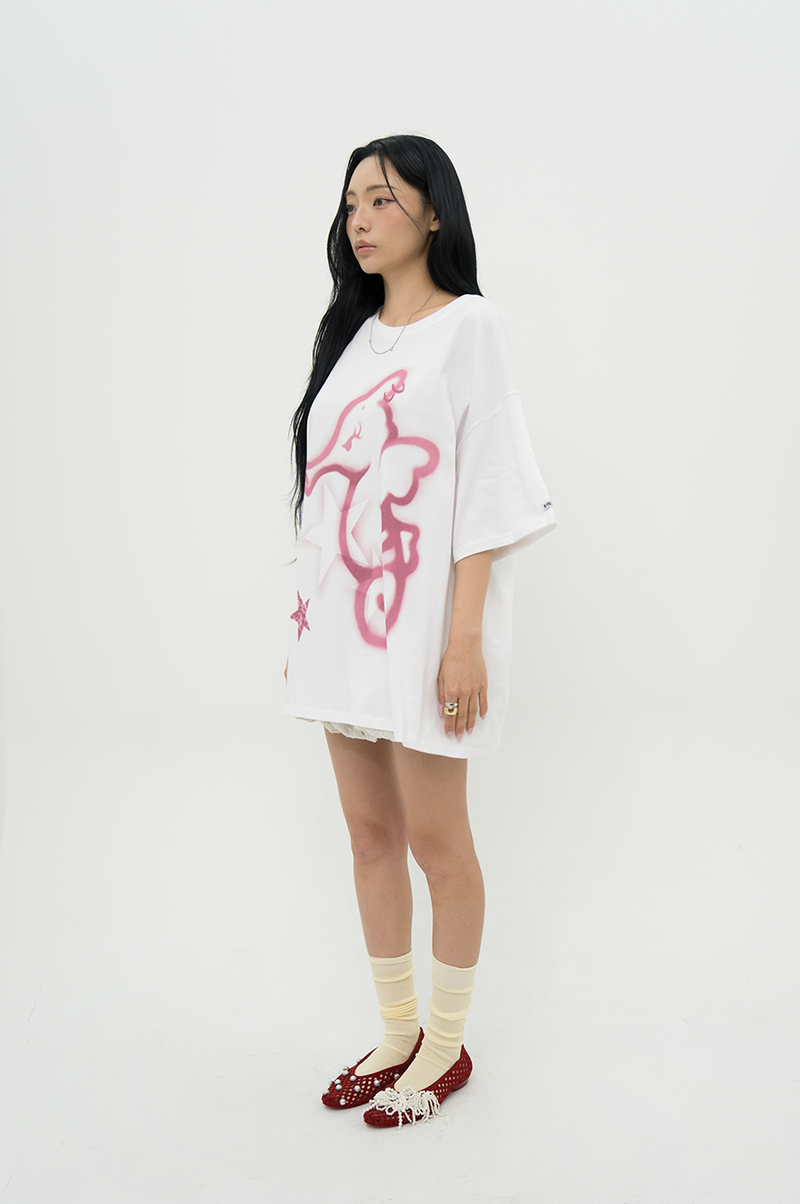 BFEEP（ビーピーピ）の「シーホース ボクシーTシャツ ホワイト（トップス）」