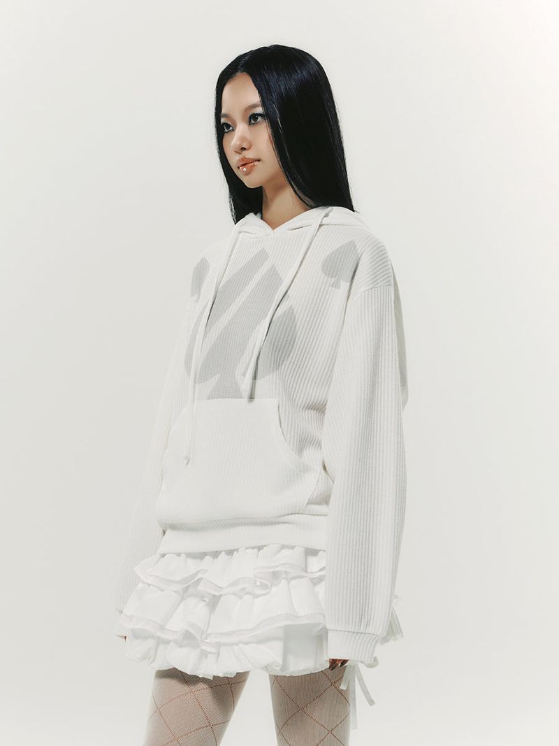 SPACE HOODIE WHITE