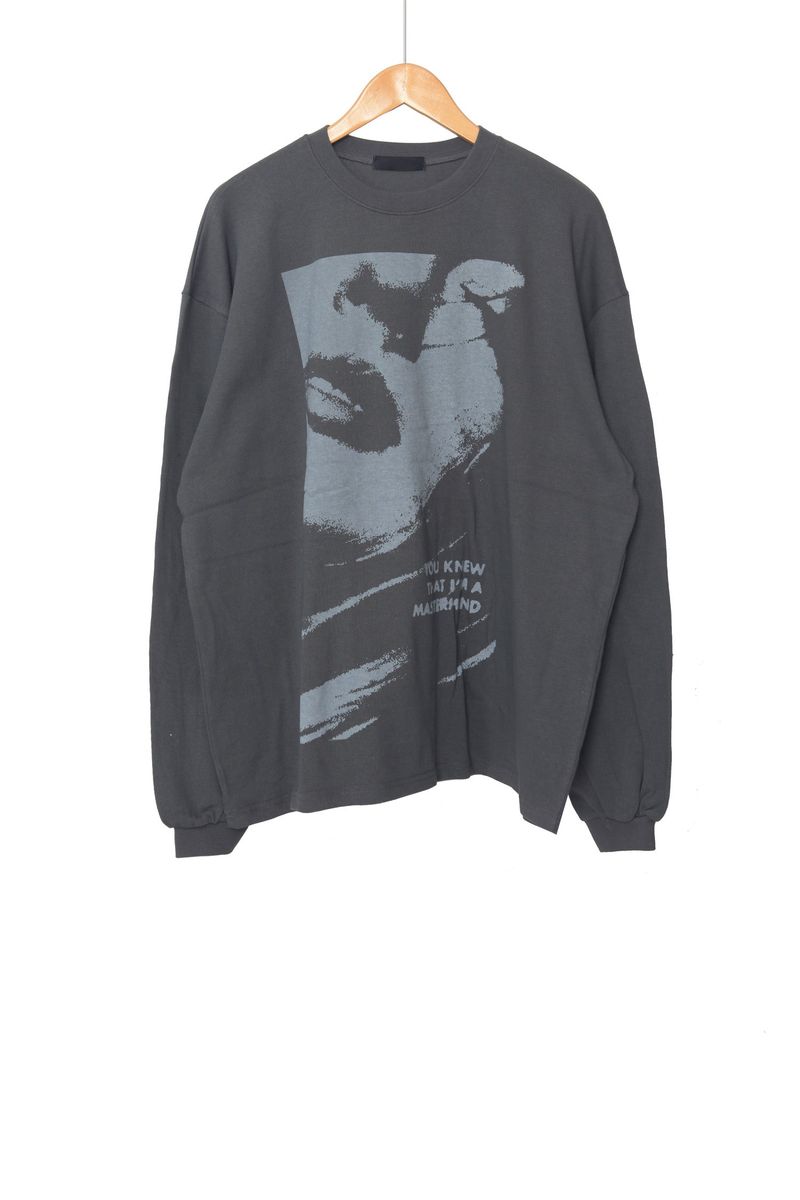 Face over long sleeve T