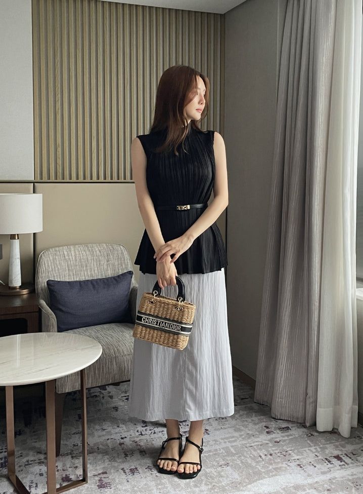 Ako Cooling A-line Long Skirt