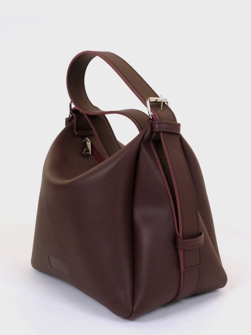 The Mark Small burgundy