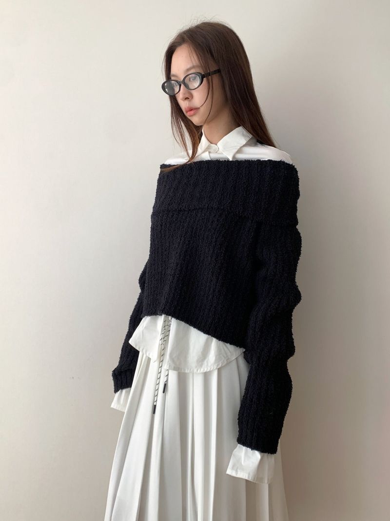 Academy Midi Pleats Banded Waist Skirt