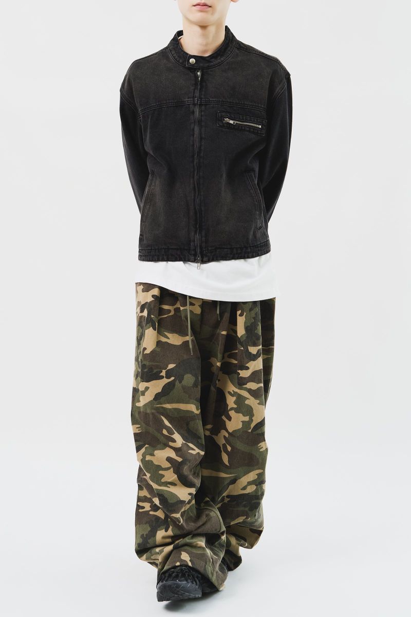 Module Biker Denim Jacket (3color)