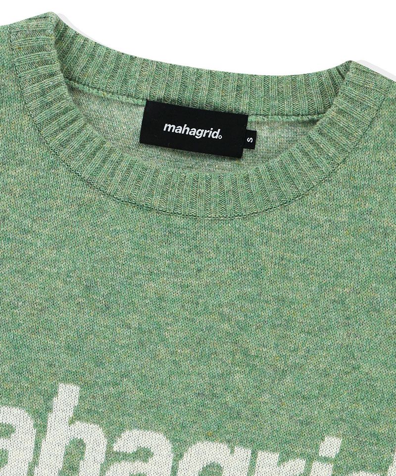 BASIC LOGO KNIT SWEATER