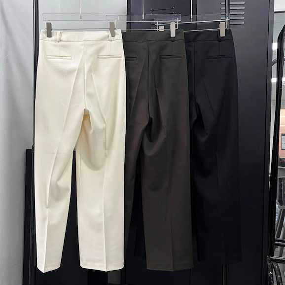 All day semi wide slacks(3color)