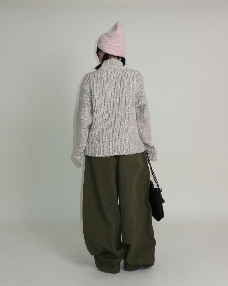 Boehm Boksarthy high neck two-way cardigan (outer)
