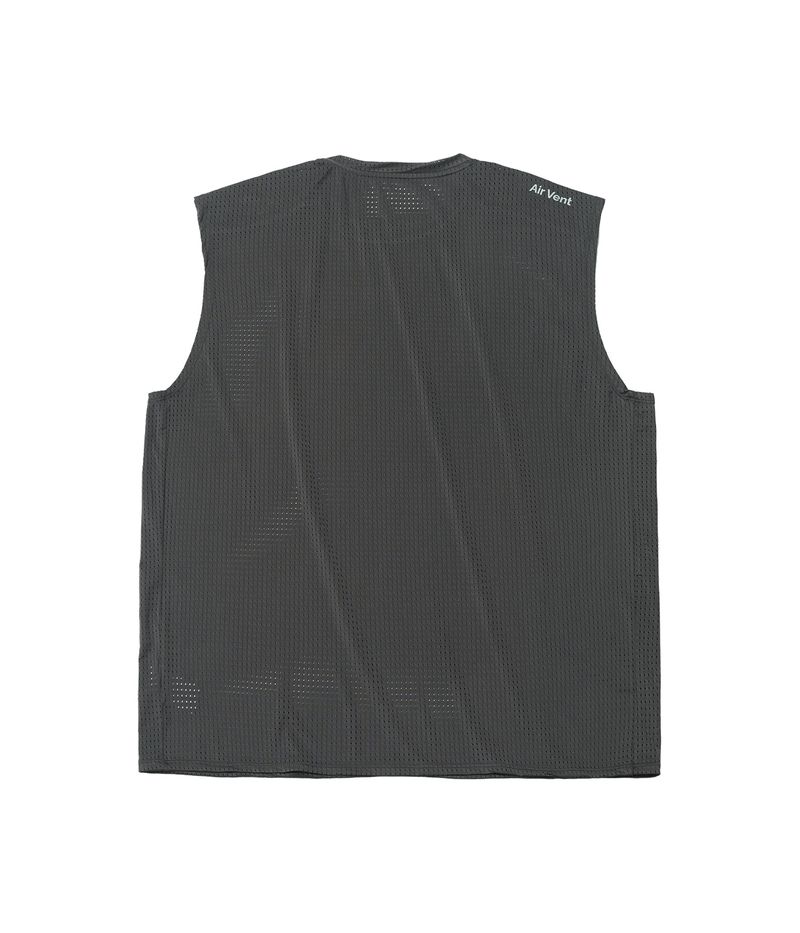 Air Vent Solid Singlet (Charcoal)