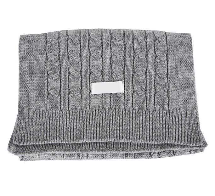 No.0509 twisted knit muffler (4color)