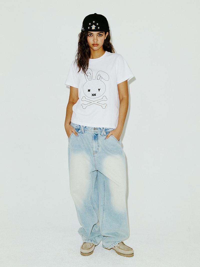 BUNNY TEE WHITE