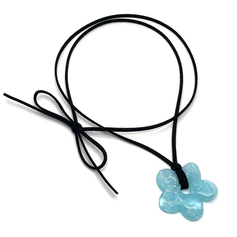 OTHER-worldly（アザーワールドリー）の「Acrylic Flower Necklace [Blue]（Accessories）」