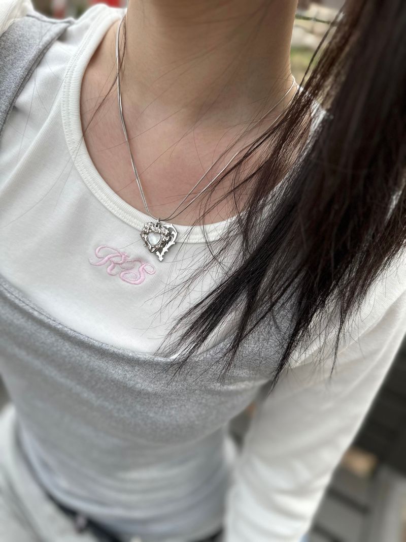 P:ReinSein(レインセイン)の「RS round long sleeve tee ivory(Tops)」