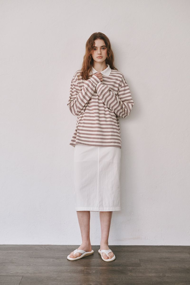 Stripe PK T-shirts (Wine)