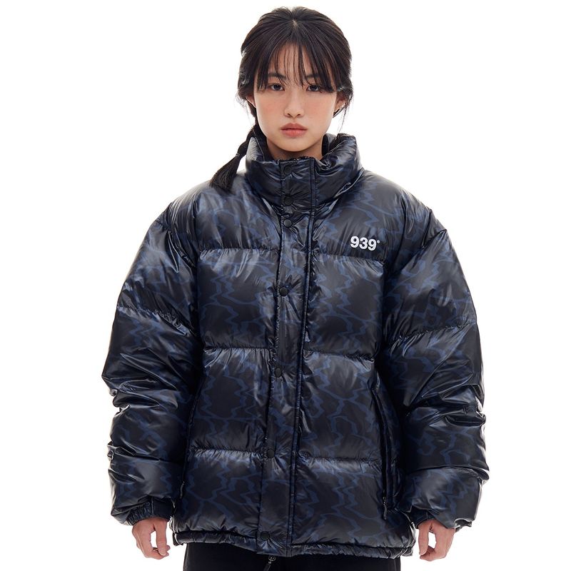 ARCHIVE BOLD(アーカイブボールド)の「NOISE PUFFER DOWN JACKET (BLACK)(Jackets/Outerwear)」