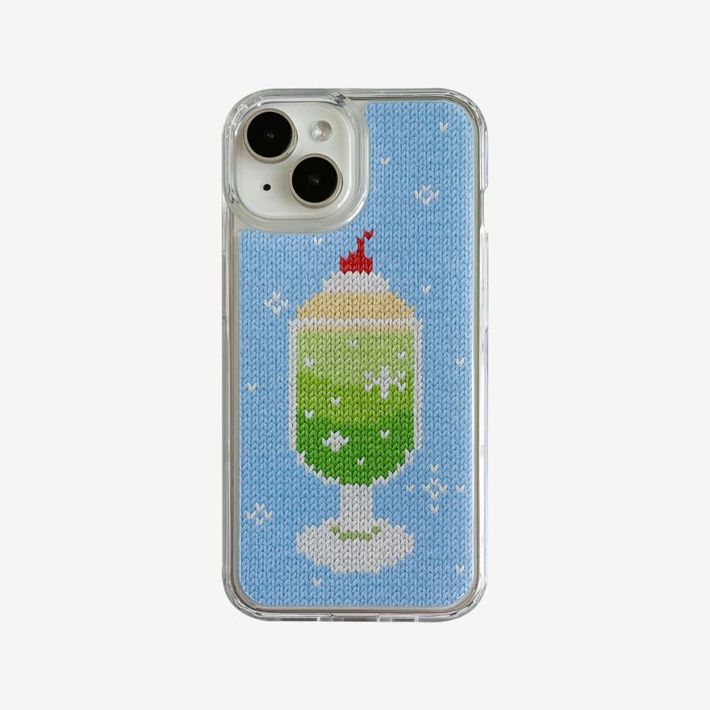DELPHIN(デルフィン)の「SUMMER DESSERT HARD JELL CASE_MELON SODA(Smartphone Accessories)」