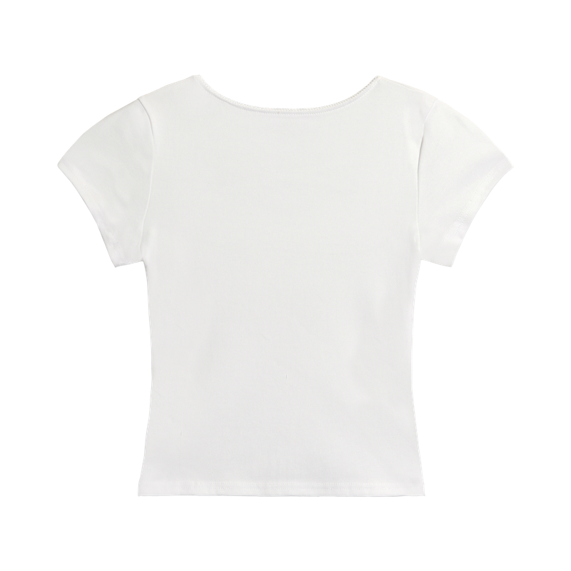 BALET SQUARE NECK T-SHIRT