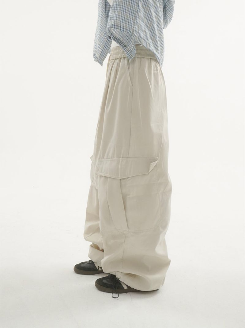 Toni pintuck cargo pants -3C