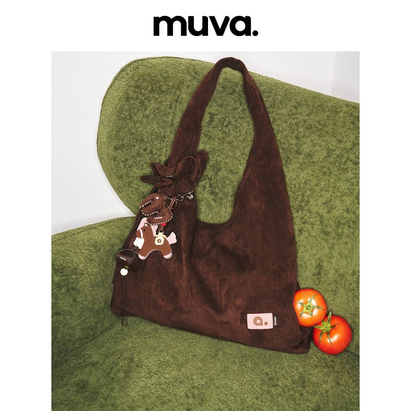 muva.(ムーヴァ)の「muva. Extra‑Large‑Capacity Triangle Shoulder Bag for Women, Premium‑Feel Niche Purse for Autumn‑Winter Commute, New Arrival Dec 19(Bags)」