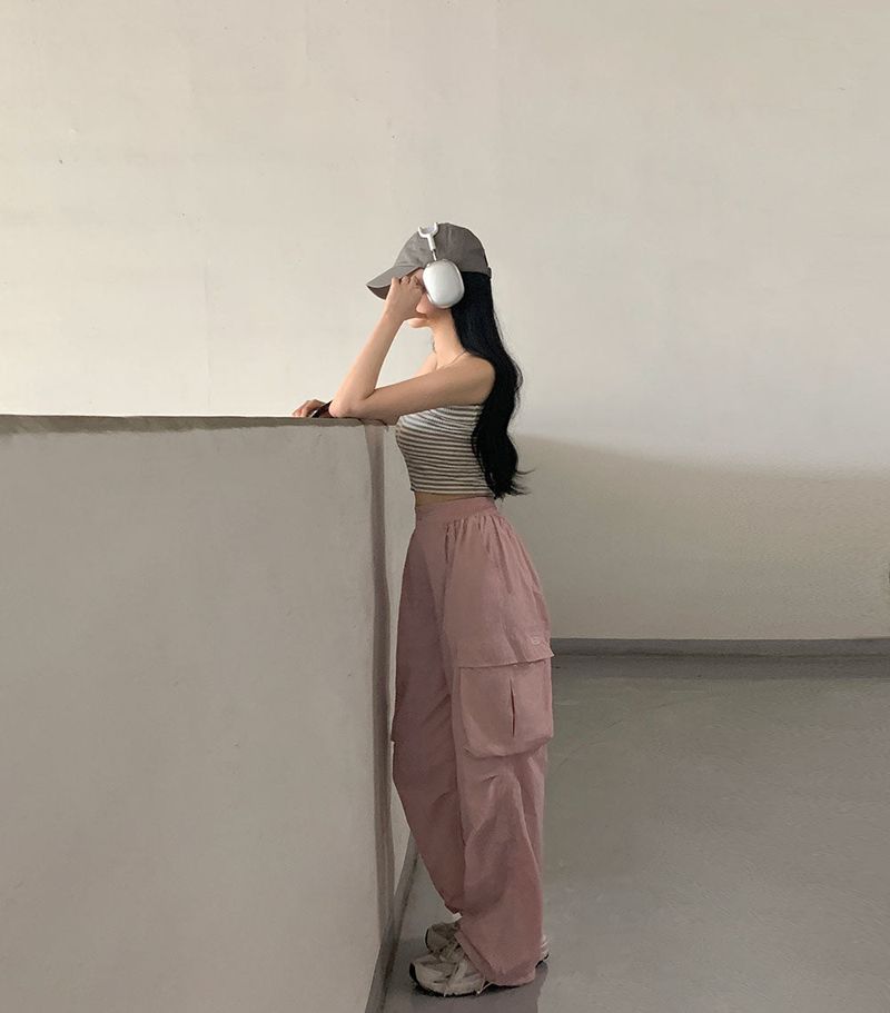  [Short, Long / Two-Way] PARASUIT STRING CARGO PANTS