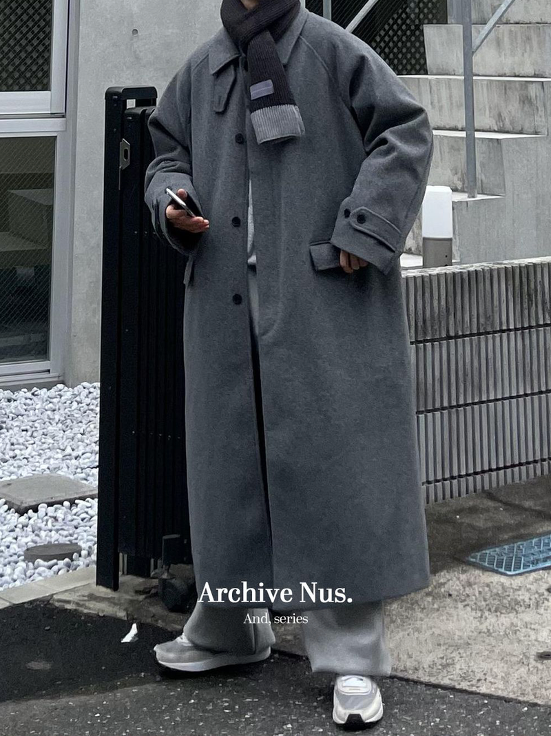 Nus. Archive S-Wool Coat [GREY]