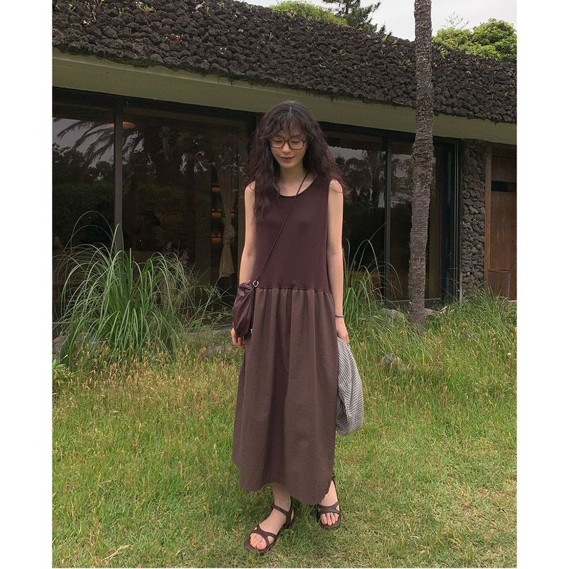 mirinaero(ミリネロ)の「fair sleeveless dress(Dresses)」