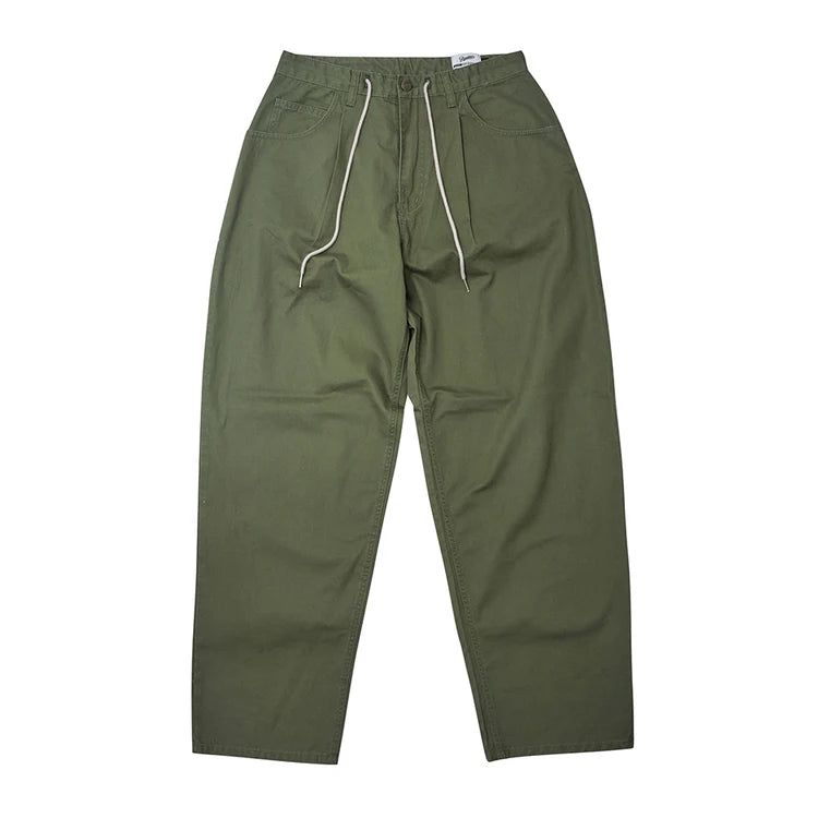 BSRABBIT(ビエスラビット)の「MID90 BAGGY COTTON PANTS KHAKI(Pants)」
