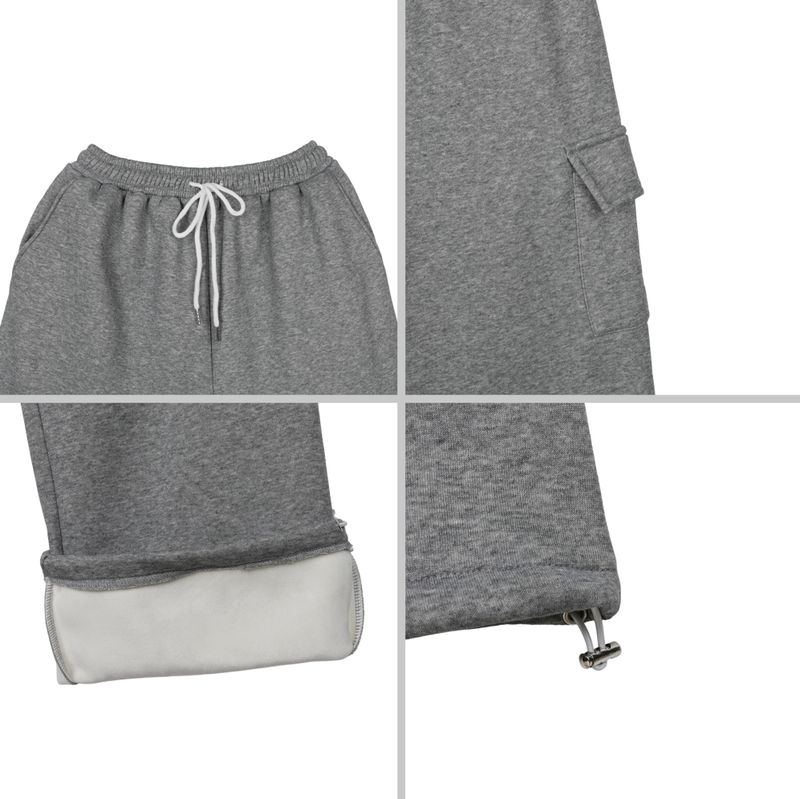 ASCLO Mink Wide Cargo Pants (5color)