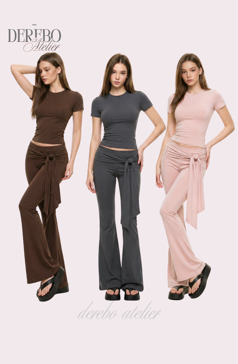 Soft Slim Shirring Wrap Flare Training Set-up (SET)