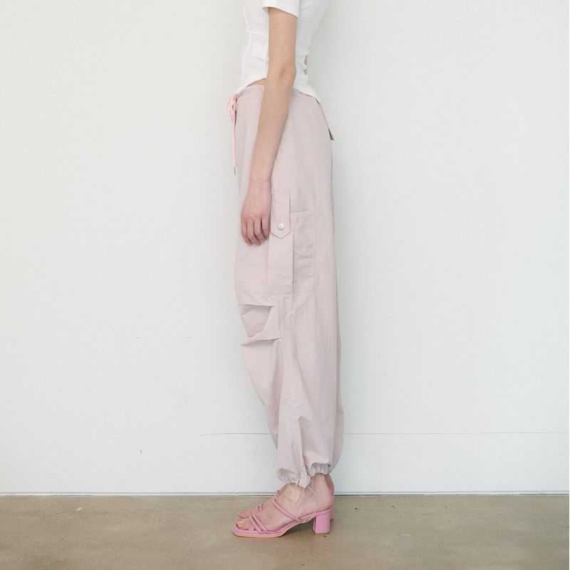 SUMMER CARGO PANTS, PINK