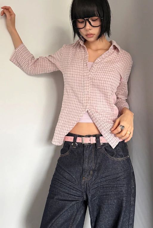 SIDE MIX CHECK SHIRT