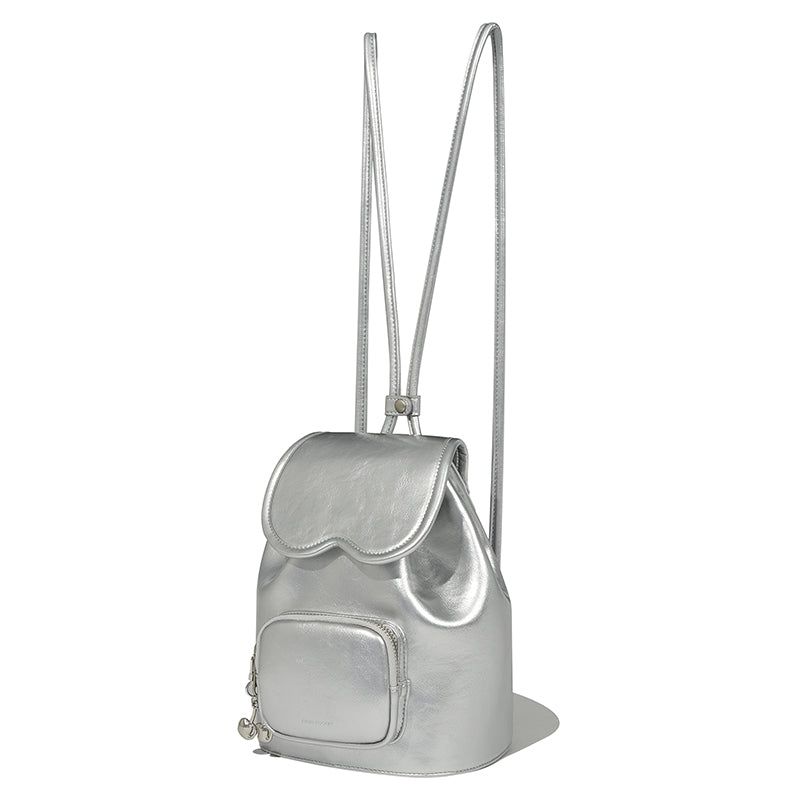 POCKET SIGNATURE BACKPACK [SILVER]