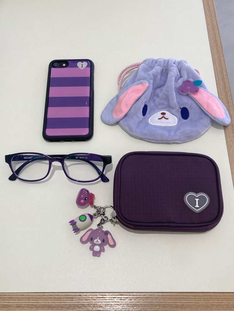 happy color card wallet 6 colors